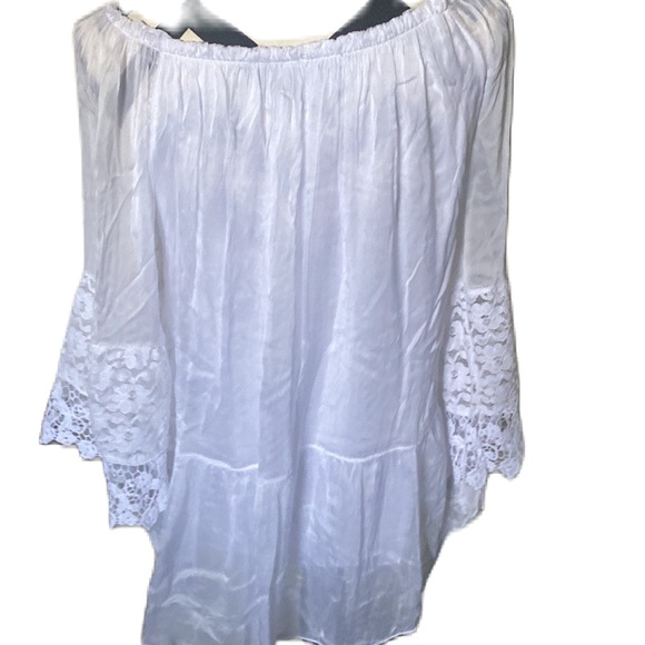 LE MARAIS PARIS MADE IN ITALY LACE EMBROIDERY - Picture 2 of 7